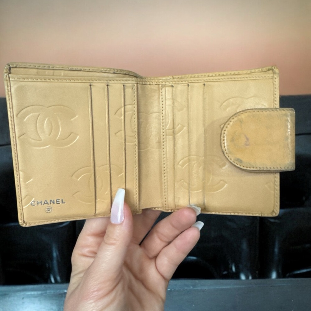 Chanel Quilted Cambone Calfskin Bi-fold Wallet - Picture 4 of 14